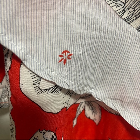 Jaase Anthropologie Floral Asymmetrical Tiered Floral Boho Skirt Size Small - Picture 2 of 6